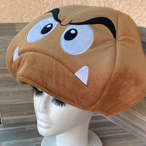 Nintendo Other - Super Nintendo World Brown Character Plush mushroom head